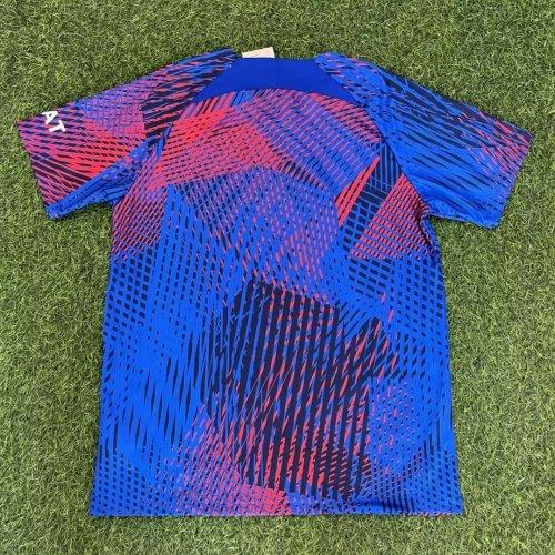 Camisa Pré-jogo PSG 23/24 Nike - Azul - Loja da Seven