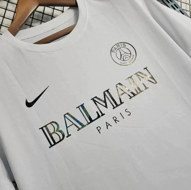 Camisa PSG 23/24 Lançamento Edição Especial Balmain Paris - Loja da Seven