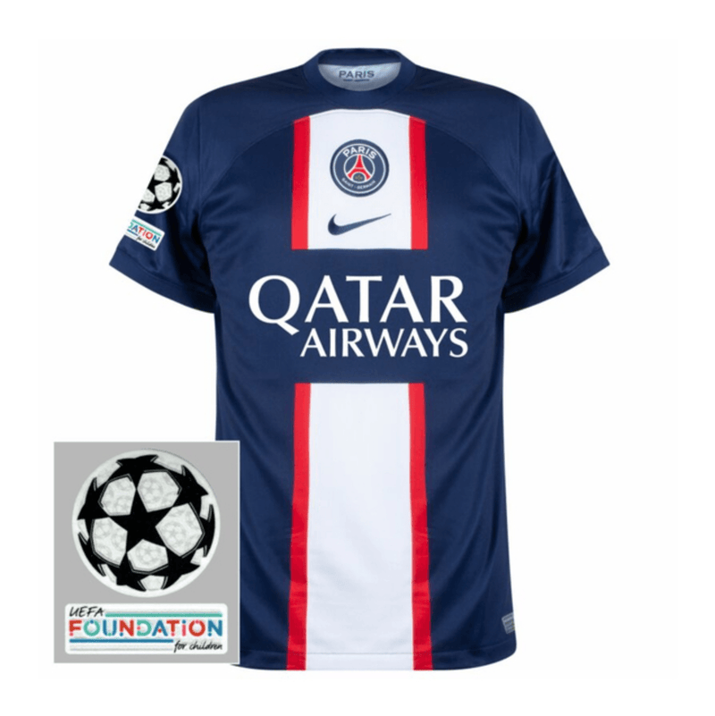 Camisa PSG I [Patch Champions League] 22/23 Nike - Azul - Loja da Seven