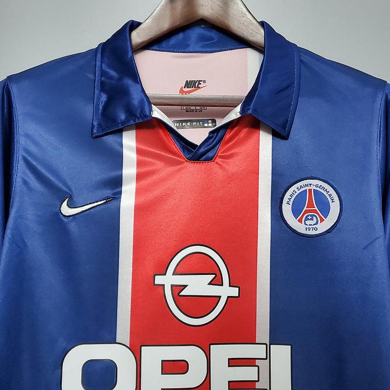 Camisa PSG Retrô 1998/1999 Azul e Vermelha - Nike - DA Sports Oficial