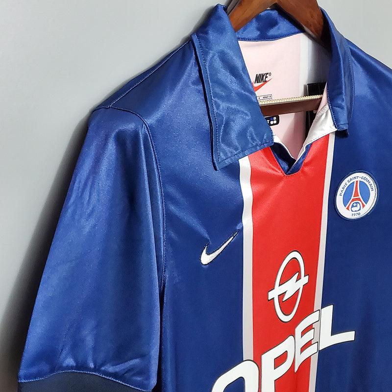 Camisa PSG Retrô 1998/1999 Azul e Vermelha - Nike - DA Sports Oficial