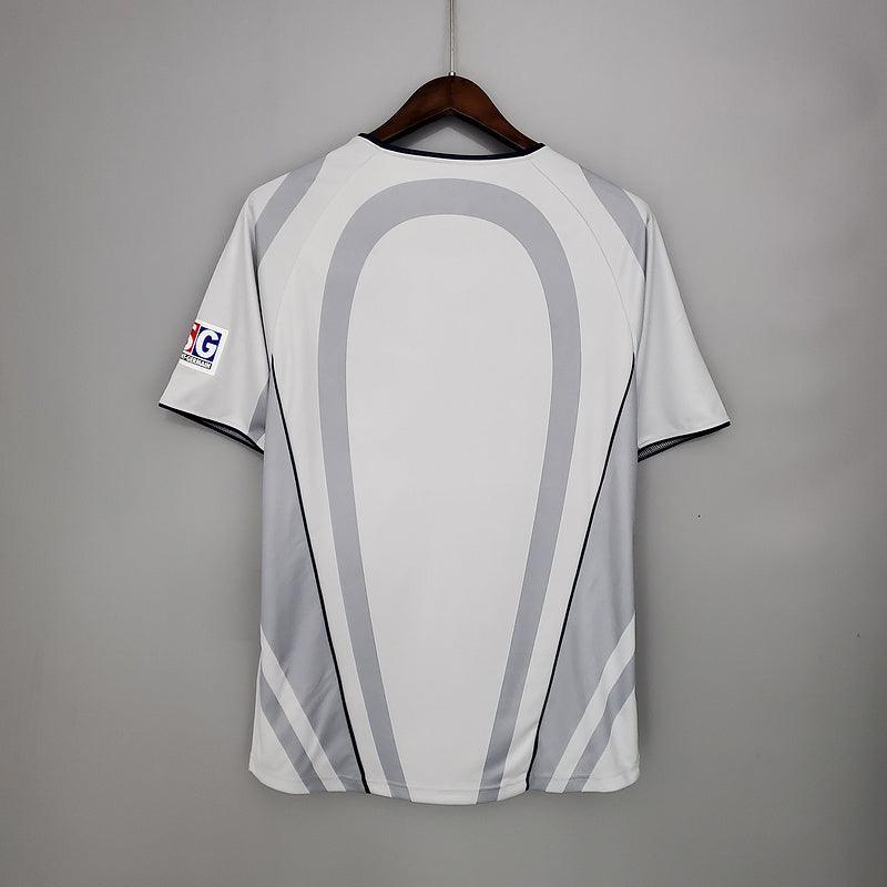 Camisa PSG Retrô 2001/2002 Branca e Cinza - Nike - DA Sports Oficial