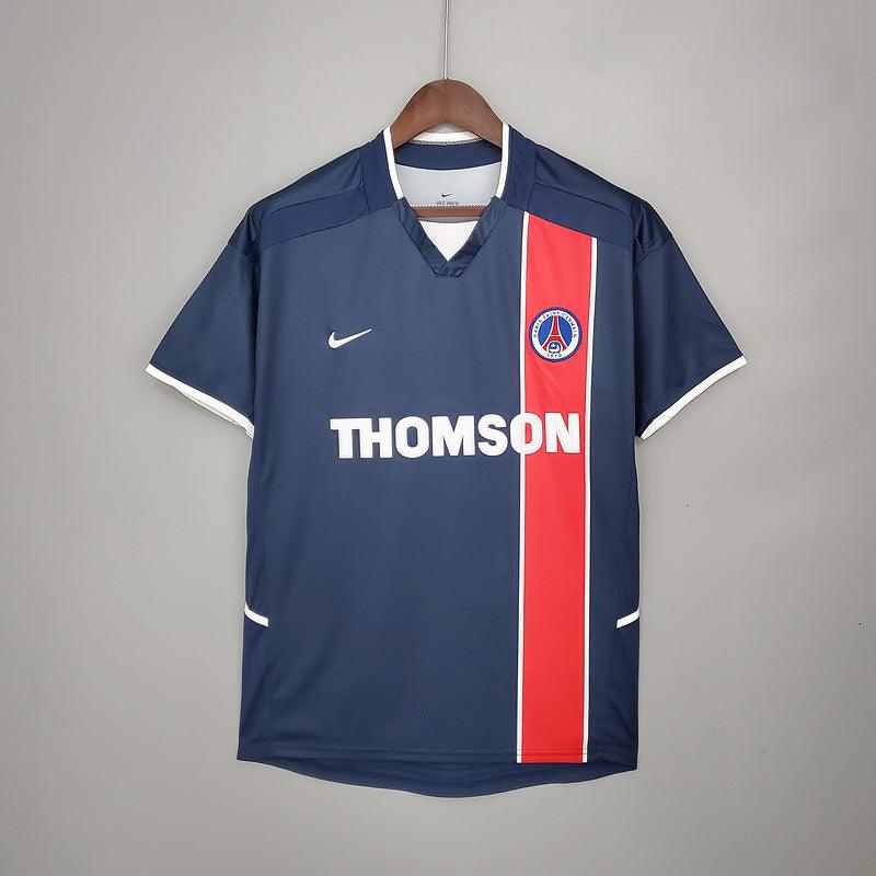 Camisa PSG Retrô 2002/2003 Azul e Vermelha - Nike - DA Sports Oficial