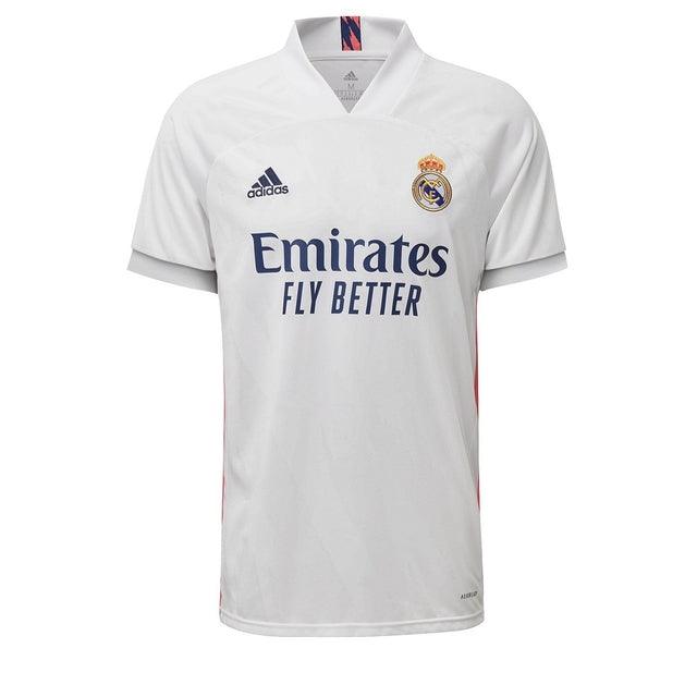 Camisa Real Madrid 20/21 Adidas - Branco - Loja da Seven