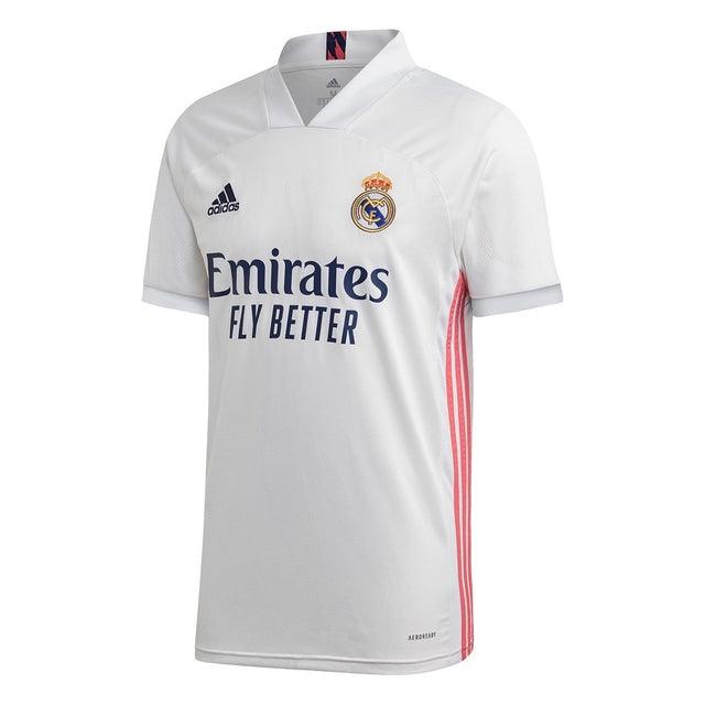 Camisa Real Madrid 20/21 Adidas - Branco - Loja da Seven