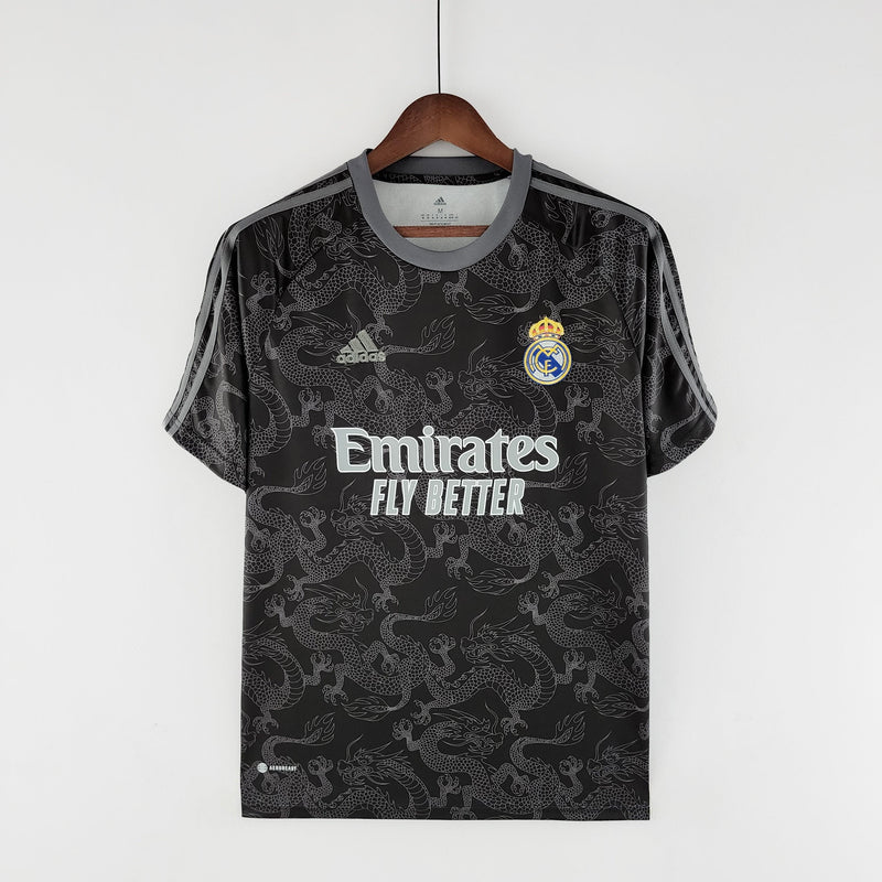 Camisa Real Madrid 22/23 Adidas - Edição Especial Black Dragon - Loja da Seven