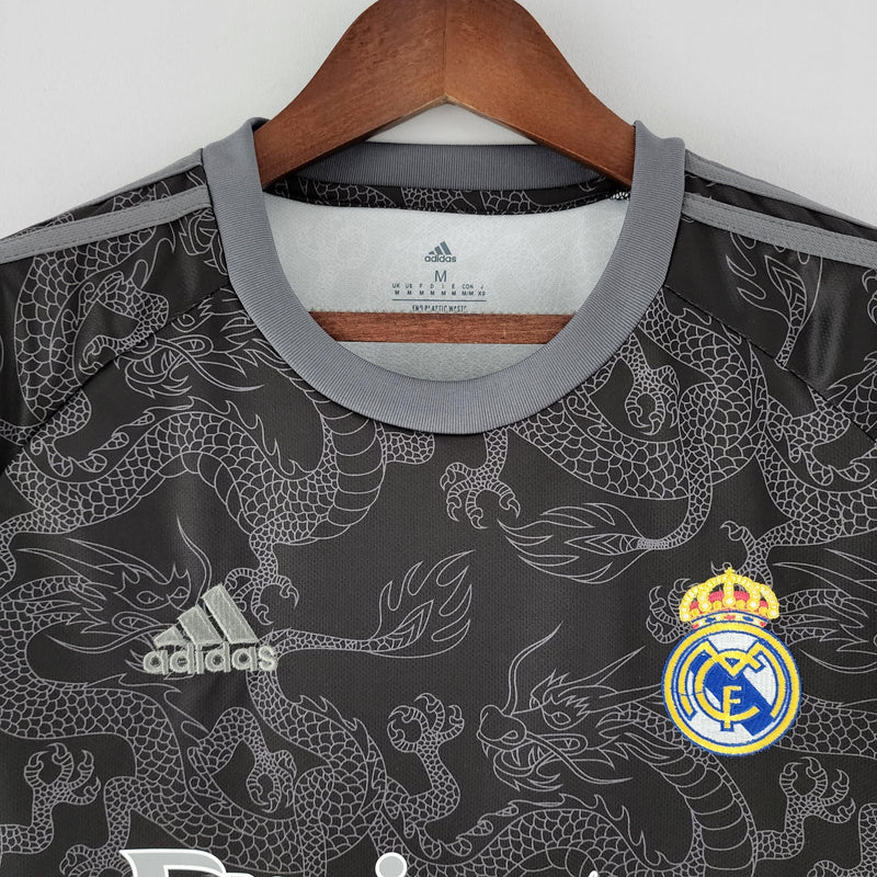 Camisa Real Madrid 22/23 Adidas - Edição Especial Black Dragon - Loja da Seven