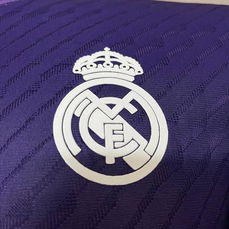 Camisa Real Madrid [23/24 - Roxo - Adidas - Masculino Jogador - Loja da Seven