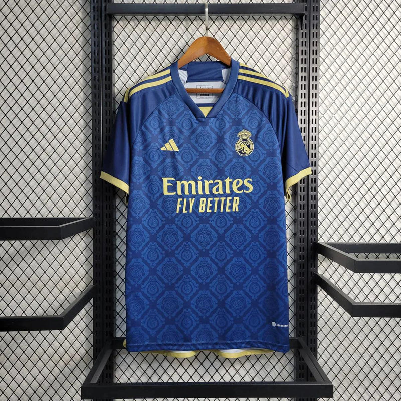 Camisa Real Madrid Azul Royal - 23/24 - Loja da Seven