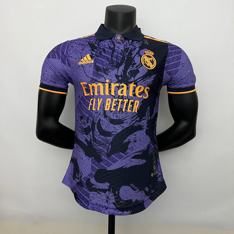 Camisa Real Madrid [Dragon] 23/24 - Roxo - Adidas - Masculino Jogador - Loja da Seven