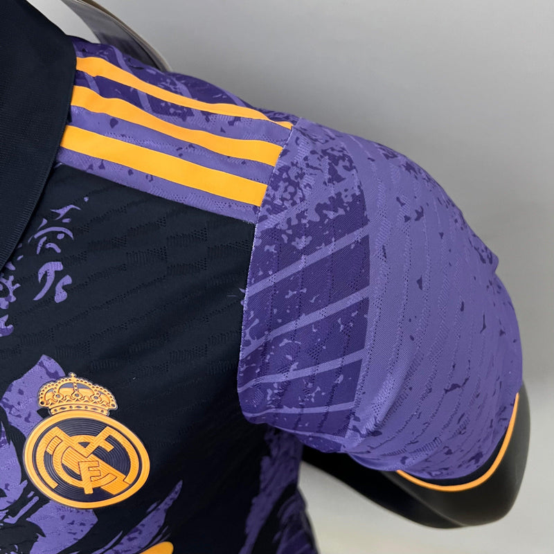 Camisa Real Madrid [Dragon] 23/24 - Roxo - Adidas - Masculino Jogador - Loja da Seven