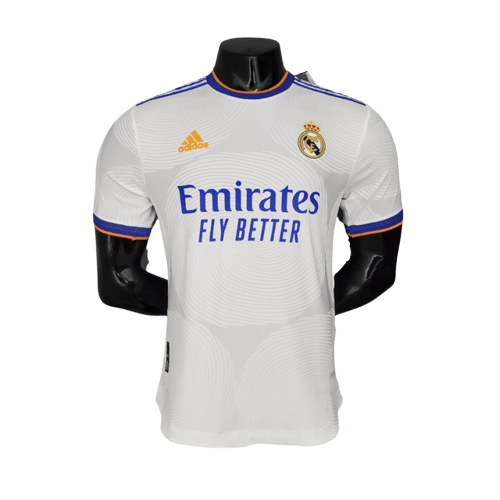 Camisa Real Madrid I 21/22 - Branca - Adidas - Masculino Jogador - Loja da Seven