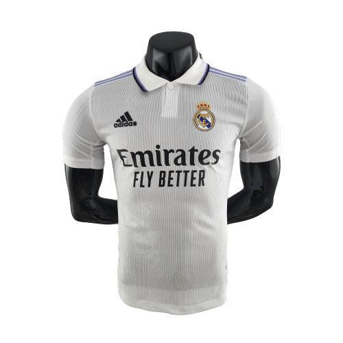 Camisa Real Madrid I 22/23 - Branca - Adidas - Masculino Jogador - Loja da Seven