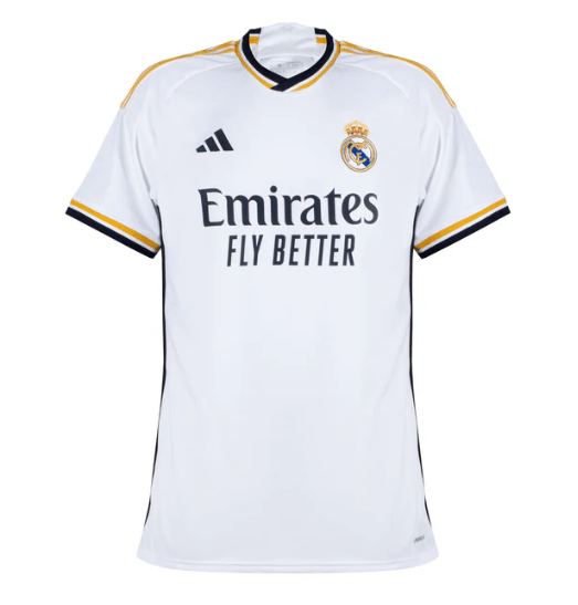 Camisa Real Madrid I 23/24 Branca com personalização incluida "MBAPPÉ 9" - Loja da Seven