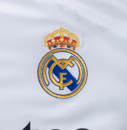 Camisa Real Madrid I 23/24 Branca com personalização incluida "MBAPPÉ 9" - Loja da Seven