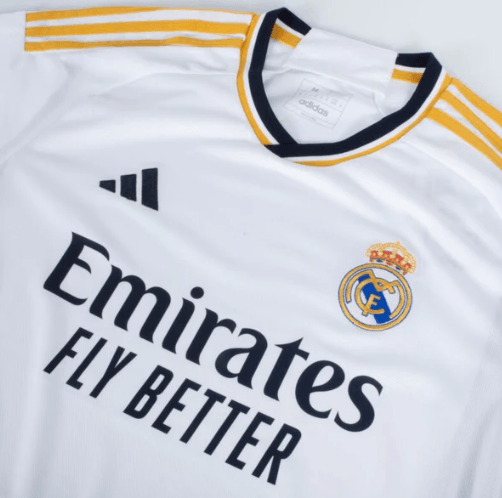 Camisa Real Madrid I 23/24 Branca com personalização incluida "MBAPPÉ 9" - Loja da Seven