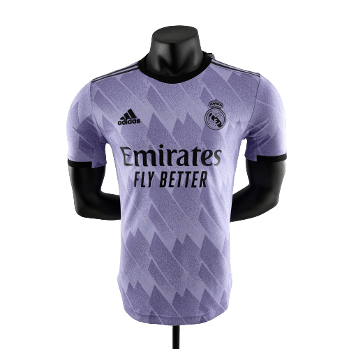 Camisa Real Madrid II 22/23 - Roxa - Adidas - Masculino Jogador - Loja da Seven