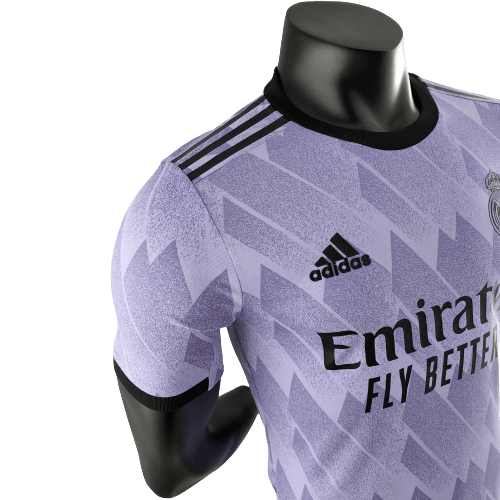 Camisa Real Madrid II 22/23 - Roxa - Adidas - Masculino Jogador - Loja da Seven