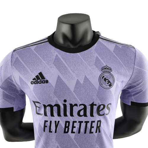 Camisa Real Madrid II 22/23 - Roxa - Adidas - Masculino Jogador - Loja da Seven