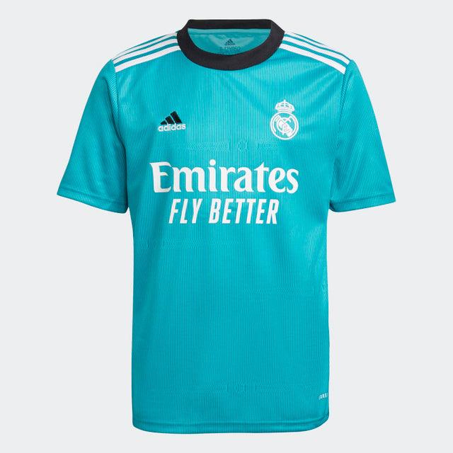 Camisa Real Madrid III 21/22 Adidas - Verde Esmeralda - Loja da Seven