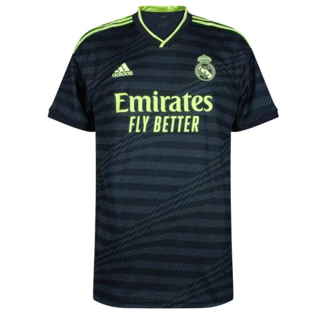 Camisa Real Madrid Third 22/23 s/n° Torcedor Masculino - Preto - Loja da Seven