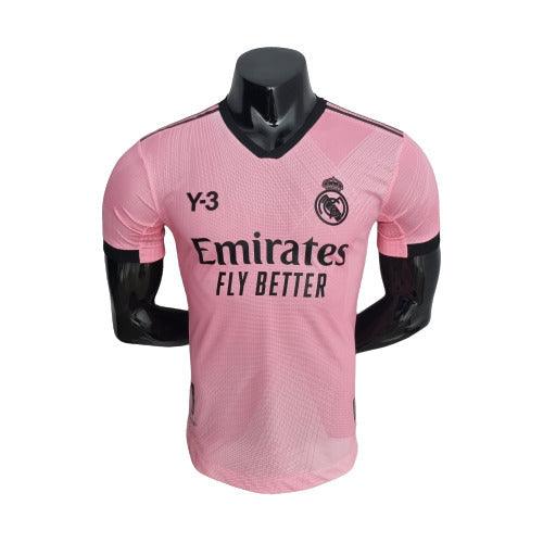 Camisa Real Madrid Y-3 22/23 - Rosa - Adidas - Masculino Jogador - Loja da Seven