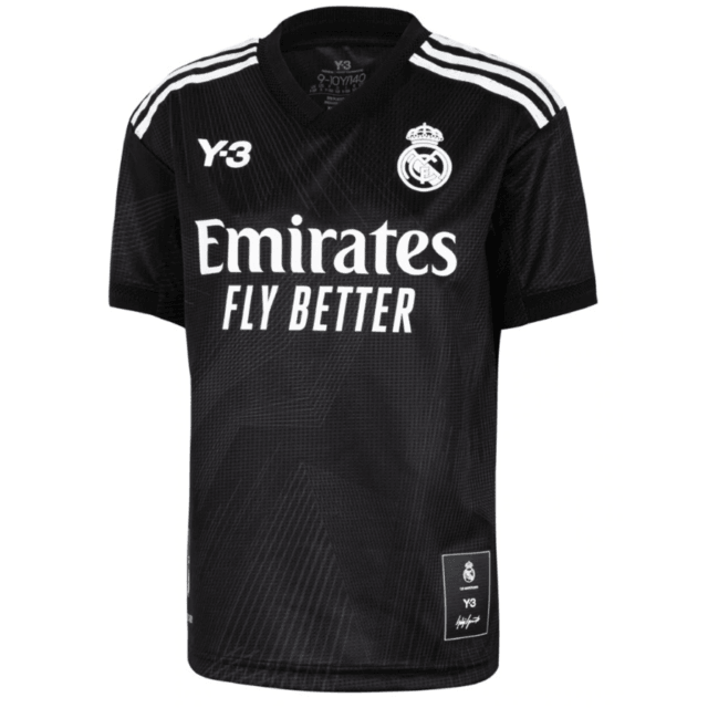 Camisa Real Madrid Y-3 IV 21/22 Adidas - Preto - Loja da Seven