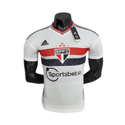 Camisa São Paulo I 22/23 Branca - Adidas - Masculino Jogador - Loja da Seven