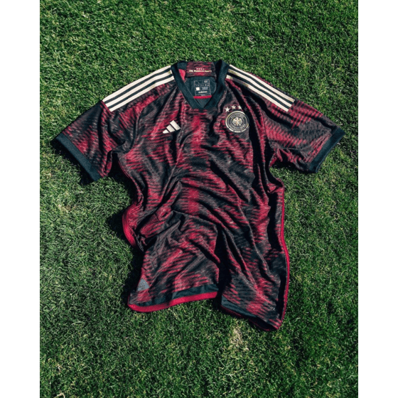 Camisa Seleção Alemanha II 2022 Adidas - Preto - Loja da Seven