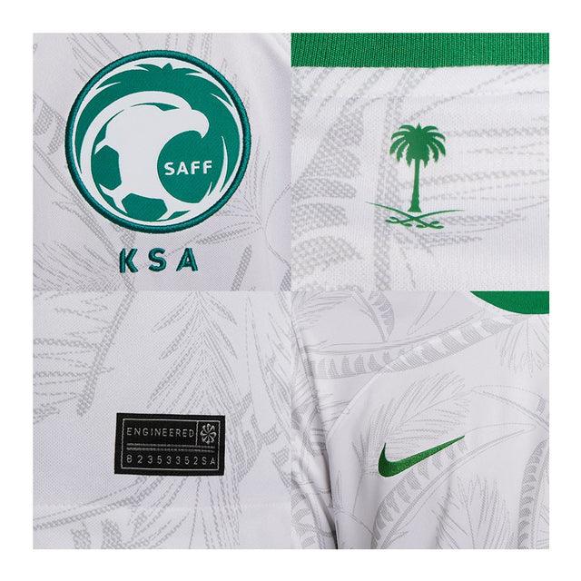 Camisa Seleção Arábia Saudita I 2022 Nike - Branco - Loja da Seven