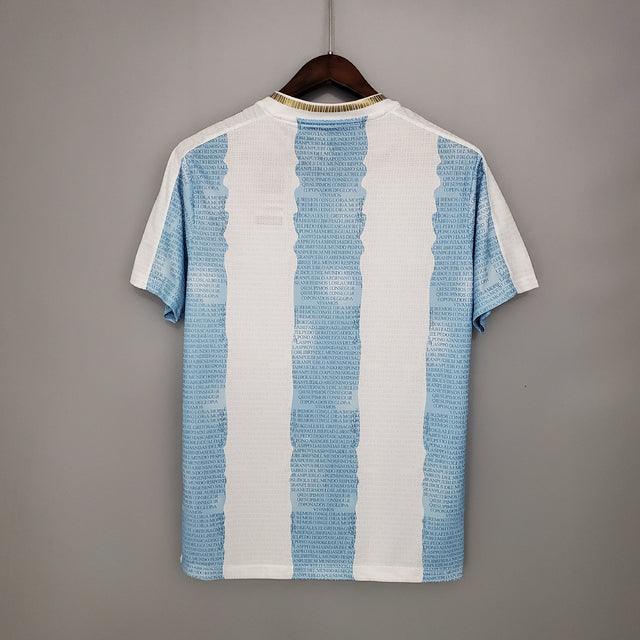 Camisa Seleção Argentina [Conceito Maradona] 21/22 Adidas - Azul e Branco - Loja da Seven