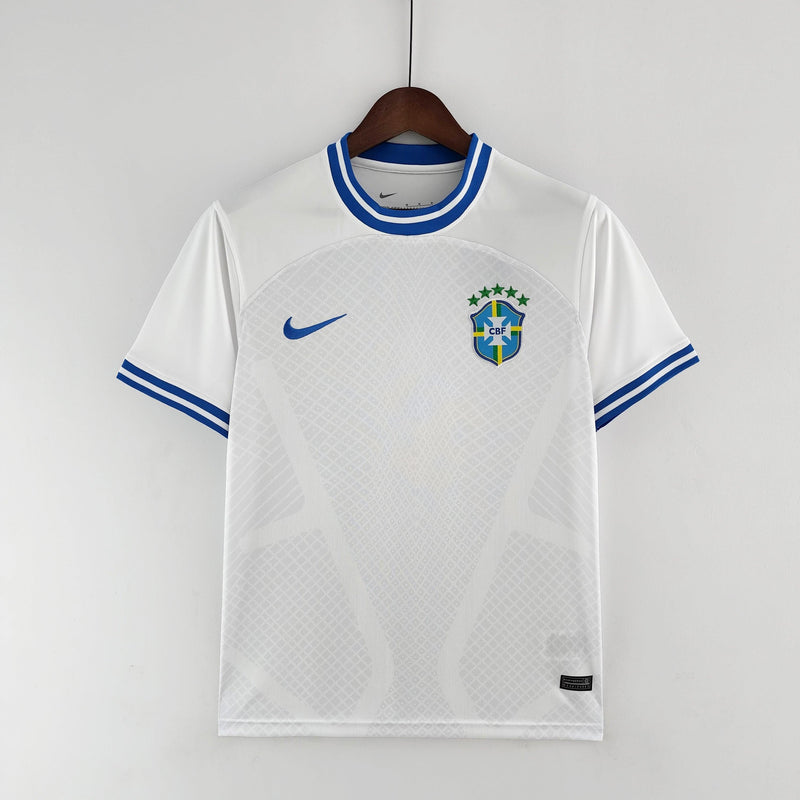 Camisa Seleção Brasil 2022 Nike - Branca - Conceito Branca - Loja da Seven