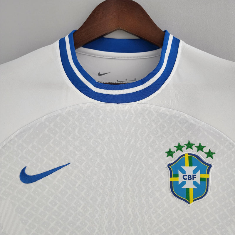 Camisa Seleção Brasil 2022 Nike - Branca - Conceito Branca - Loja da Seven