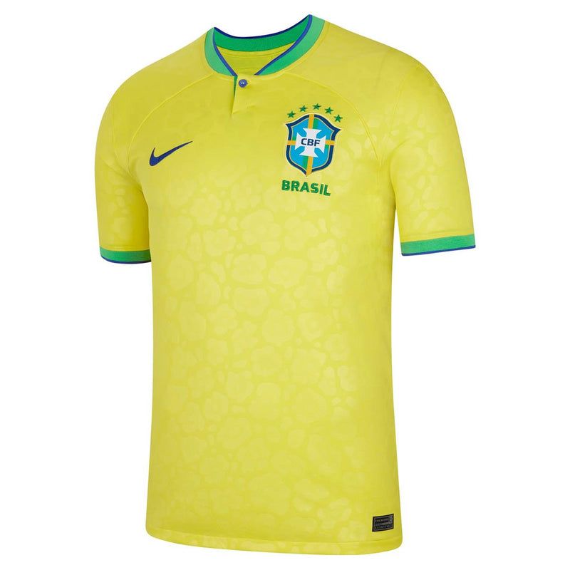 Camisa Seleção Brasil 22/23 Nike - Amarelo - Loja da Seven