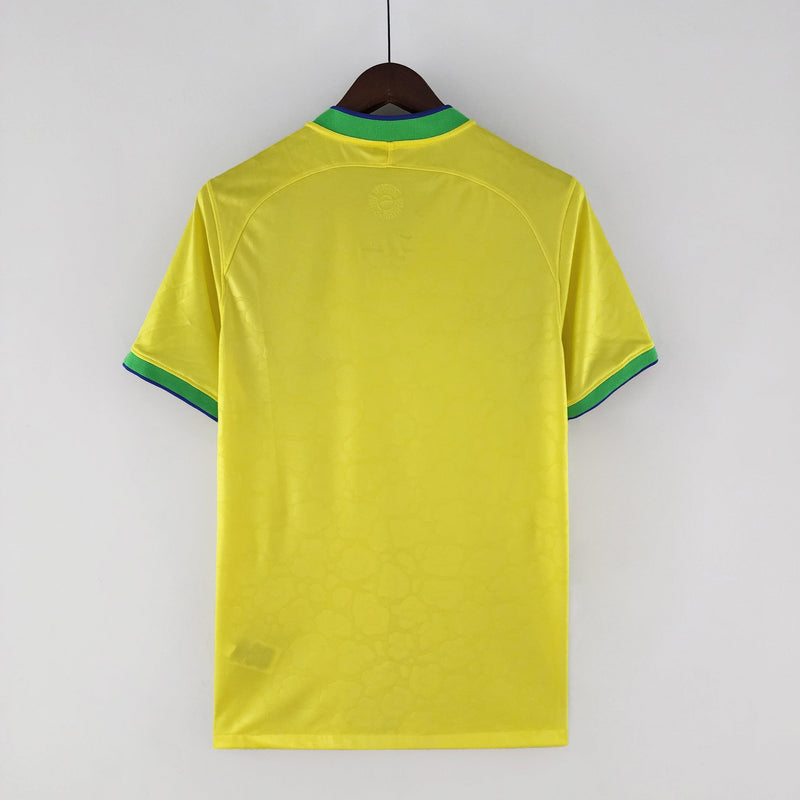 Camisa Seleção Brasil I [Com Patch] 22/23 Nike - Amarelo - Loja da Seven