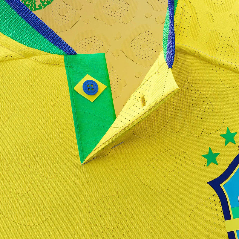 Camisa Seleção Brasil I [Com Patch] 22/23 Nike - Amarelo - Loja da Seven