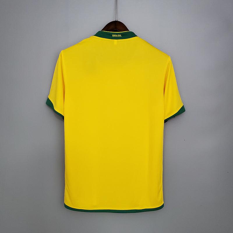 Camisa Seleção Brasileira Retrô 2006 Amarela - Nike - DA Sports Oficial