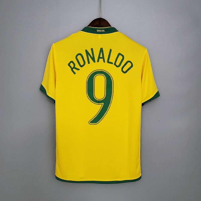 Camisa Seleção Brasileira Retrô 2006 Amarela - Nike - DA Sports Oficial