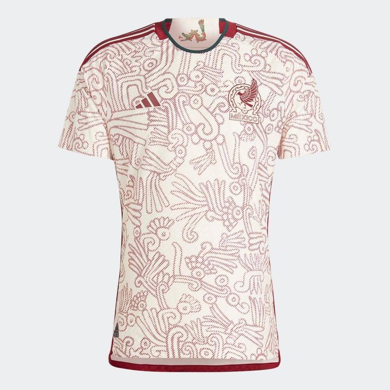 Camisa Seleção México II 2022 Adidas - Bege - Loja da Seven