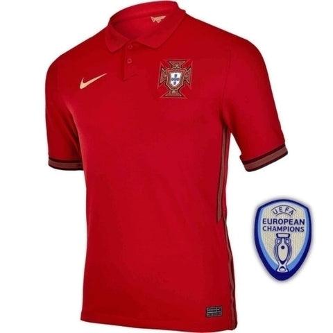 Camisa Seleção Portugal I [Campeão da EURO] 20/21 Nike - Vermelho - Loja da Seven