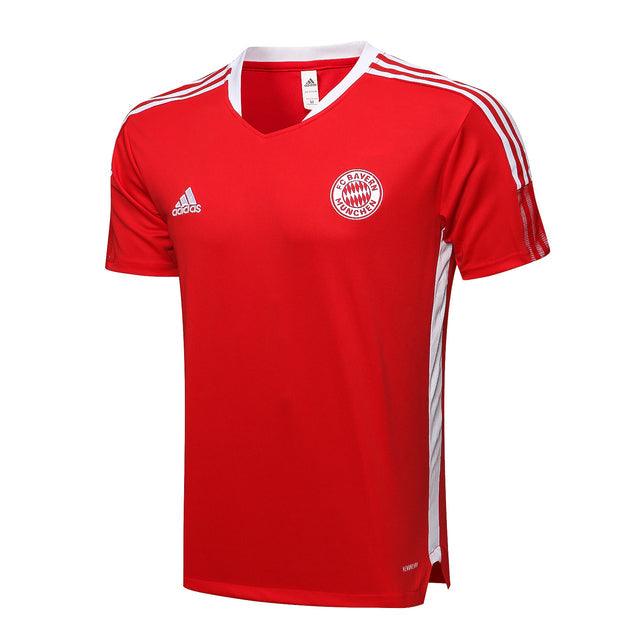 Camisa Treino Bayern de Munique 21/22 Adidas - Vermelho - Loja da Seven