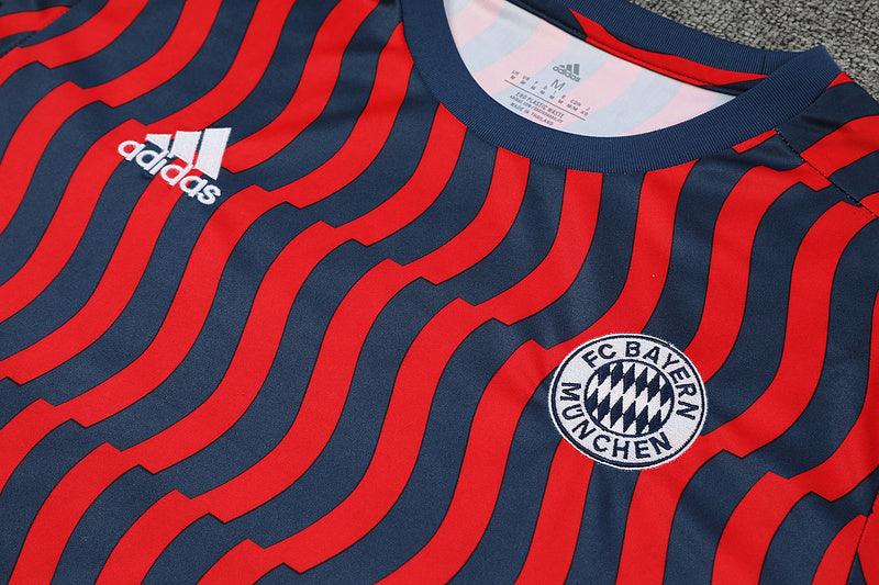 Camiseta Bayern 23/24 - Treino - Vermelho - Loja da Seven