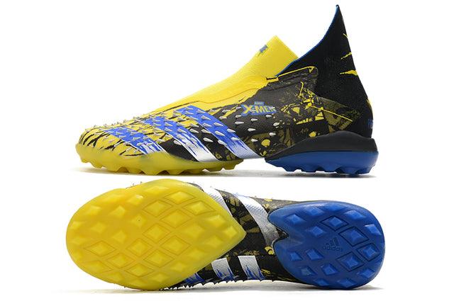 Chuteira Society Adidas Predator Freak + FG Xmen/Black/Yellow/Blue - Cano Alto - DA Sports Oficial