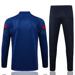 Conjunto Atlético de Madrid 21/22 Azul - Nike - Ziper - DA Sports Oficial