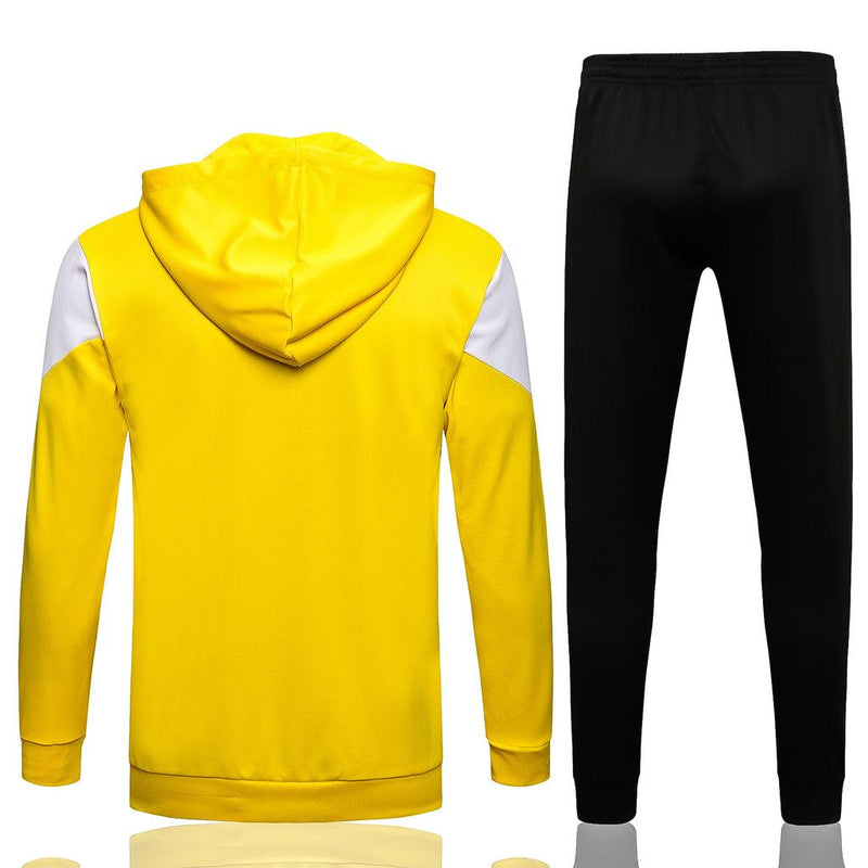 Conjunto Borussia Dortmund 21/22 Amarela - Puma - Com Capuz - DA Sports Oficial