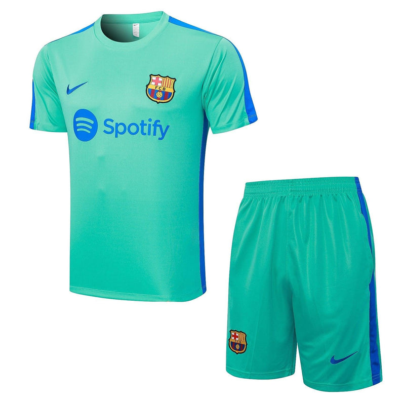 Conjunto Regata Barcelona - Verde e Azul - DA Sports Oficial