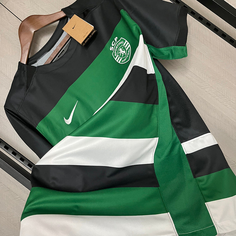 Camisa Sporting I 24/25 Verde e Preto