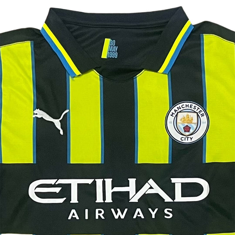 Camisa Manchester City 24/25 Verde e preta