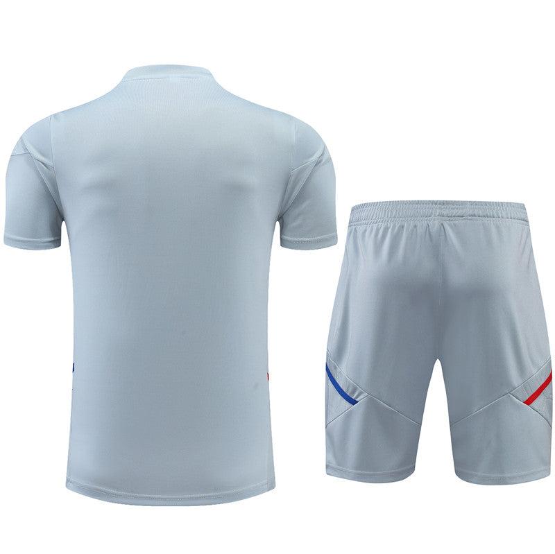 Kit Camisa e Short Olympique Lyonnais 22/23 - DA Sports Oficial