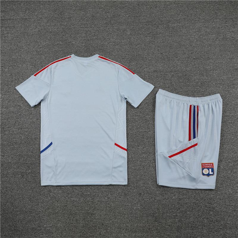 Kit Camisa e Short Olympique Lyonnais 22/23 - DA Sports Oficial